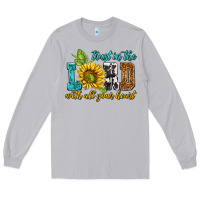 Moon Dust trust in the lord with all your heart Long Sleeve Tee - NancyCooperArtShop