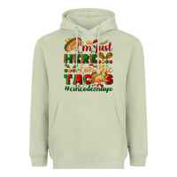 Matcha I'm just here for the tacos #cincodemayo Heavyweight Hoodie - NancyCooperArtShop