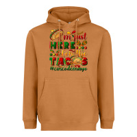 Meerkat I'm just here for the tacos #cincodemayo Heavyweight Hoodie - NancyCooperArtShop