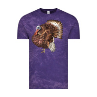 Cloud Purple Bourbon Red Turkey Vintage Tee - LillyAllenDesigns