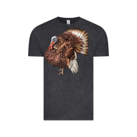 Vintage Black Bourbon Red Turkey Vintage Tee - LillyAllenDesigns