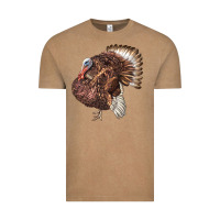 Vintage Coffee Bourbon Red Turkey Vintage Tee - LillyAllenDesigns