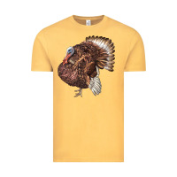 Vintage Mustard Bourbon Red Turkey Vintage Tee - LillyAllenDesigns