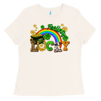 Bone feeling lucky Ladies Tee - FaDigitalArtStudio