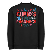 Black cupid's favorite pharmacy tech Heavyweight Sweatshirt - MaliasSmallBusiness