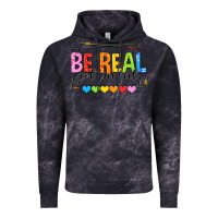 Cloud Black be real not perfect Vintage Hoodie - NancyCooperArtShop