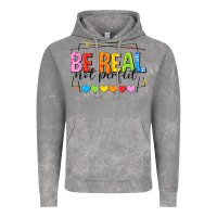 Cloud Rock be real not perfect Vintage Hoodie - NancyCooperArtShop