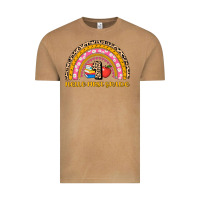 Vintage Camel back to school rainbow hello first grade Vintage Tee - AdoDesignShop