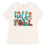 Bone hello fall Ladies Tee - HRA Design Shop