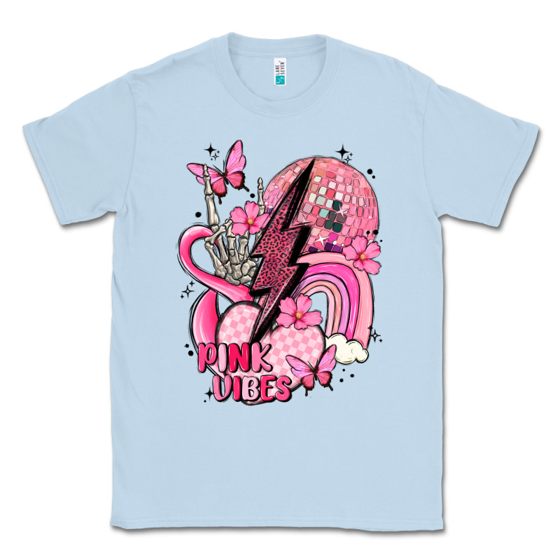 Pink Vibes Classic Tee by MaliasSmallBusiness | Teevron