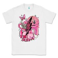 White pink vibes Classic Tee - MaliasSmallBusiness