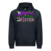 Navy Pour me something mister Urban Hoodie - FaDigitalArtStudio