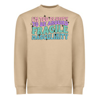 Mushroom i'm too clumsy to be around fragile masculinity Heavyweight Sweatshirt - MaliasSmallBusiness