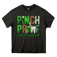 Asphalt Pinch Proof Dental Assistant St. Patricks Day Heavy Core Tee - Neo Western