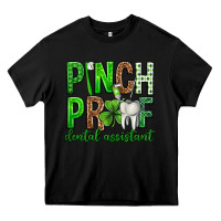 Black Pinch Proof Dental Assistant St. Patricks Day Heavy Core Tee - Neo Western