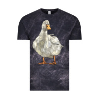 Cloud Black american pekin duck Vintage Tee - LillyAllenDesigns