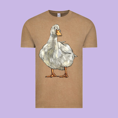 American Pekin Duck Vintage Tee Designed By Lillyallendesigns