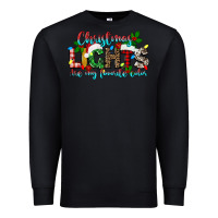 Black christmas lights are my favorite Premium Sweatshirt - texasbilliewilder