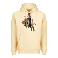 Pina Colada Cowboy bull rodeo Premium Hoodie - HowdyJamesFarm