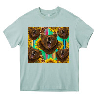 Arona bear tumbler Heavy Core Tee - BarkalooDesign