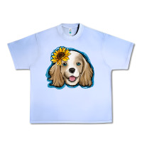 Grape Ice cocker spaniel sunflower Urban Heavy Tee - Jasminsmagicworld