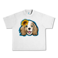 Lunar Rock cocker spaniel sunflower Urban Heavy Tee - Jasminsmagicworld