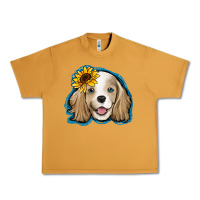 Peanut Butter cocker spaniel sunflower Urban Heavy Tee - Jasminsmagicworld