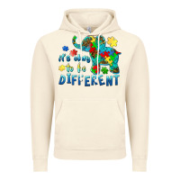 Vintage Artic it's okay to be different elephant autism awareness Vintage Hoodie - BarkalooDesign