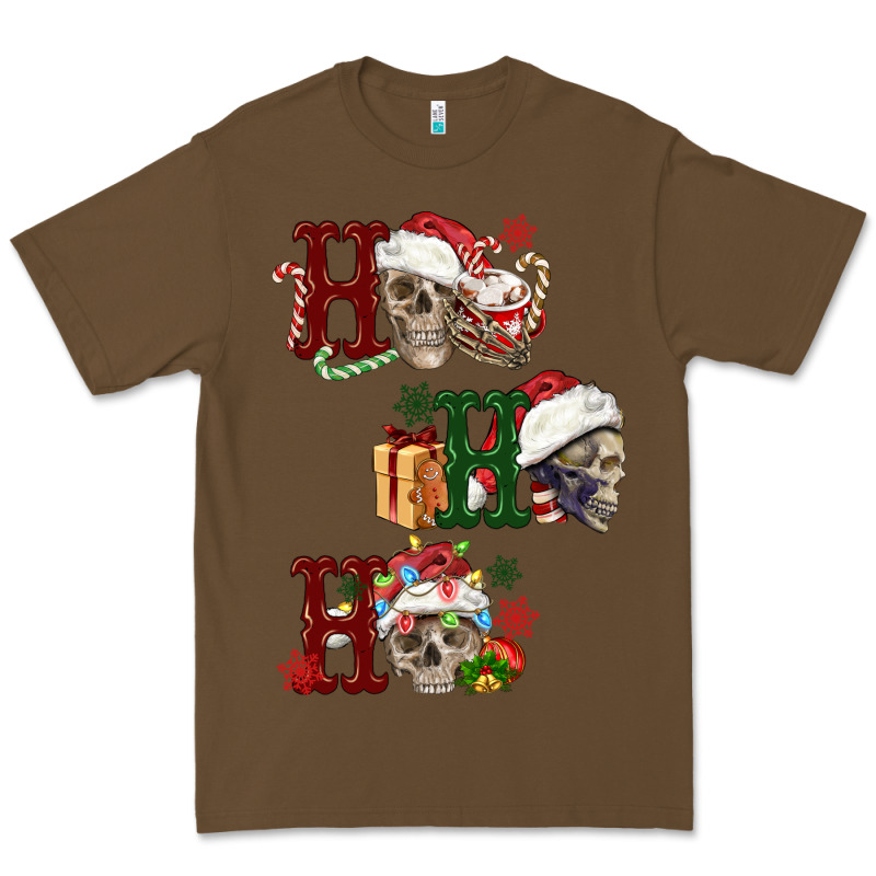Ho Ho Ho Skull Premium Tee by FaDigitalArtStudio | Teevron