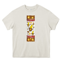 Cream softball football penwraps Heavy Core Tee - HRA Design Shop