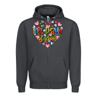 Smoke 100 days of school Zipper Hoodie - Artiststas