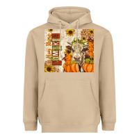 Mushroom Fall Hay There Pumpkin Heavyweight Hoodie - texasbilliewilder