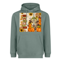 Sage Fall Hay There Pumpkin Heavyweight Hoodie - texasbilliewilder