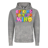 Cloud Rock be kind to your mind Vintage Hoodie - NancyCooperArtShop