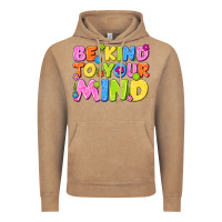 Vintage Coffee be kind to your mind Vintage Hoodie - NancyCooperArtShop