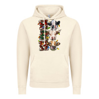 Vintage Artic Ho Ho Ho Cows Vintage Hoodie - RanaPortraitStore