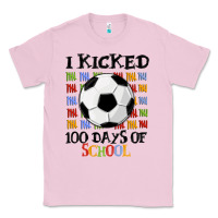 Bubblegum Pink i kicked 100 days of school Classic Tee - MaliasSmallBusiness