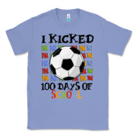 Colony Blue i kicked 100 days of school Classic Tee - MaliasSmallBusiness