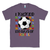 Lavender i kicked 100 days of school Classic Tee - MaliasSmallBusiness