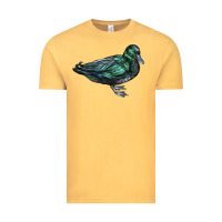 Vintage Mustard East İndie Duck Vintage Tee - LillyAllenDesigns