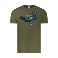 Vintage Olive East İndie Duck Vintage Tee - LillyAllenDesigns