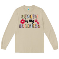 Mushroom beauty is my business Long Sleeve Tee - MaliasSmallBusiness