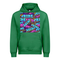 Emerald pride tribe seamless pattern Urban Hoodie - FaDigitalArtStudio
