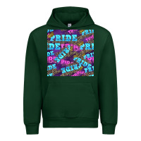 Forest Green pride tribe seamless pattern Urban Hoodie - FaDigitalArtStudio