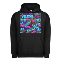 Pigment Black pride tribe seamless pattern Urban Hoodie - FaDigitalArtStudio