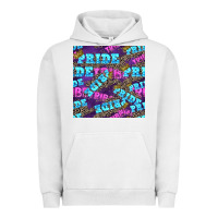 Pigment Lunar Rock pride tribe seamless pattern Urban Hoodie - FaDigitalArtStudio