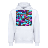 White pride tribe seamless pattern Urban Hoodie - FaDigitalArtStudio
