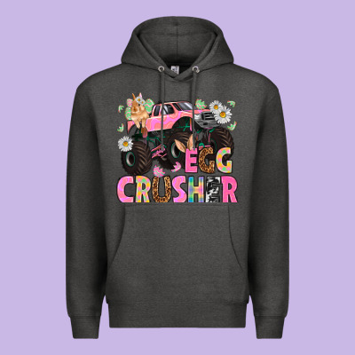 Egg Crusher Easter Day Premium Hoodie Designed By Howdyjamesfarm