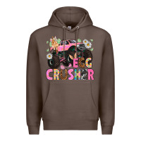 Coffee Egg crusher Easter Day Premium Hoodie - HowdyJamesFarm
