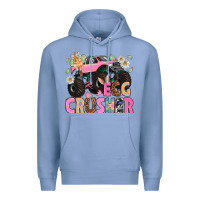 Colony Blue Egg crusher Easter Day Premium Hoodie - HowdyJamesFarm